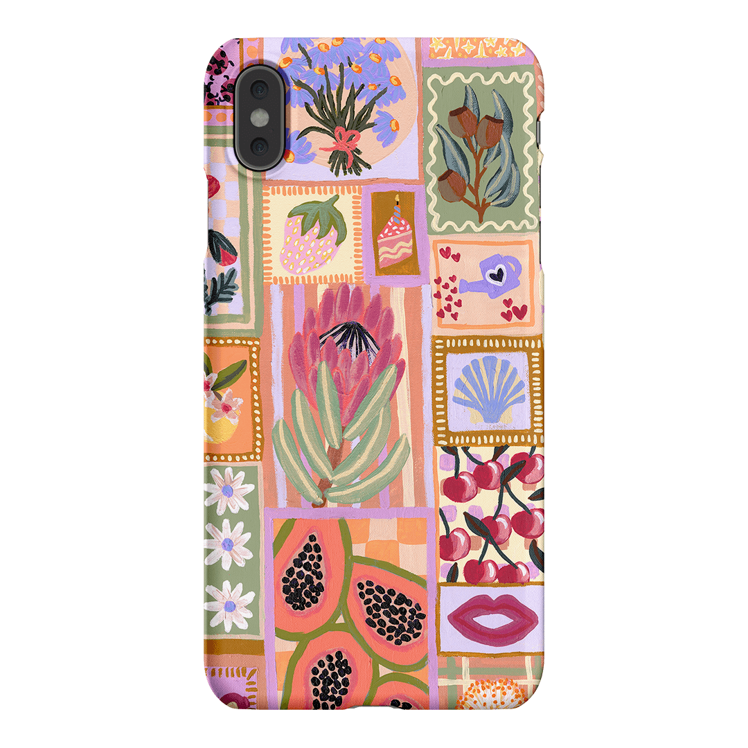 Summer Postcards Printed Phone Cases iPhone XS Max / Snap by Amy Gibbs - The Dairy