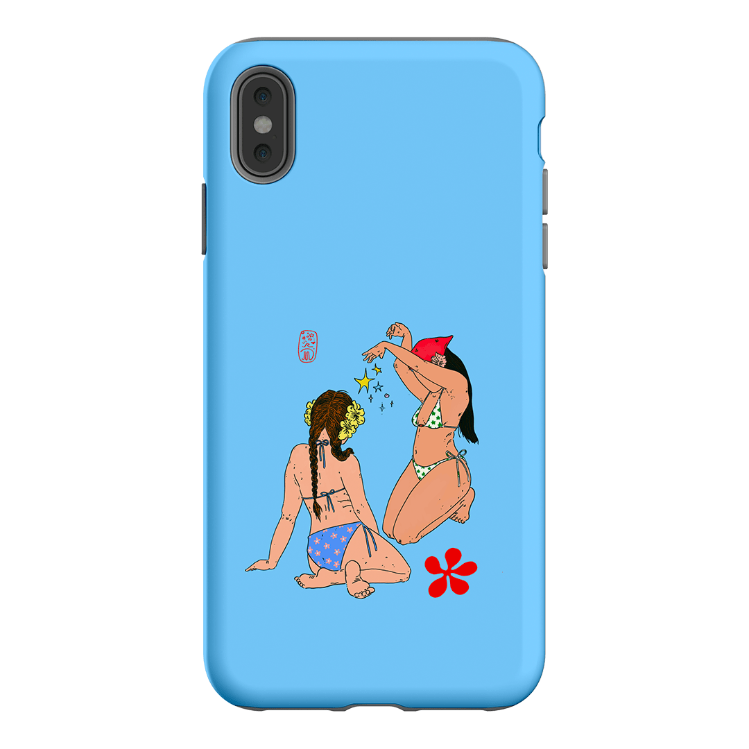 Babe Magic Blue Printed Phone Cases iPhone XS Max / Armoured by Easty Beasty - The Dairy