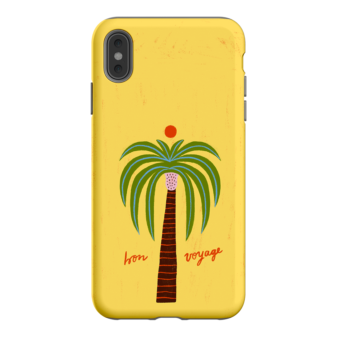 Bon Voyage Yellow Printed Phone Cases iPhone XS Max / Armoured by Marie Faurrite - The Dairy