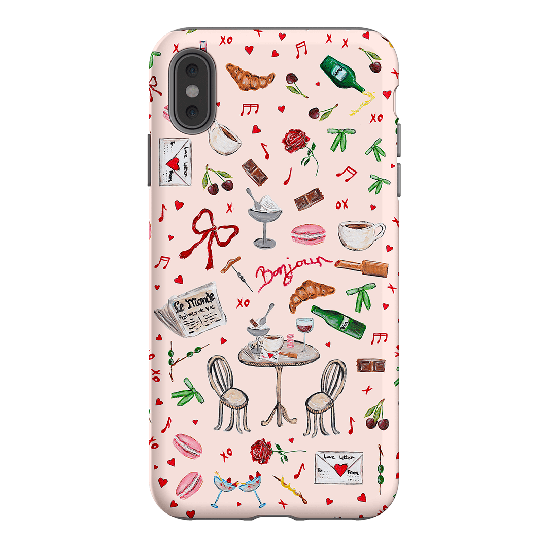 Bonjour Printed Phone Cases iPhone XS Max / Armoured by BG. Studio - The Dairy