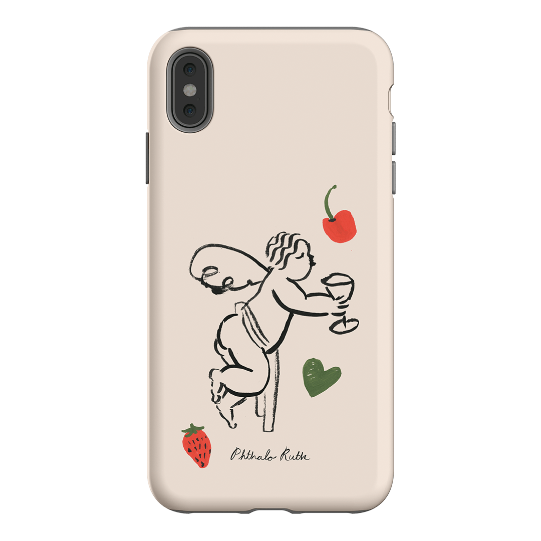 Cherub Printed Phone Cases iPhone XS Max / Armoured by Phthalo Ruth - The Dairy