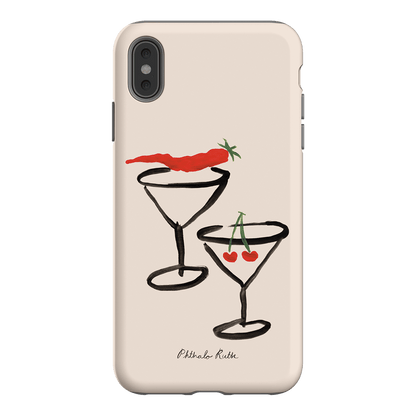 Chilli Cherry Printed Phone Cases by Phthalo Ruth - The Dairy