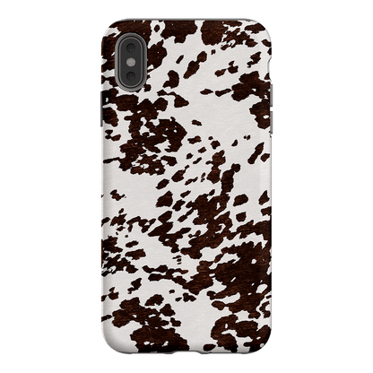 Cowhide Charm Printed Phone Cases iPhone XS Max / Armoured by The Dairy - The Dairy
