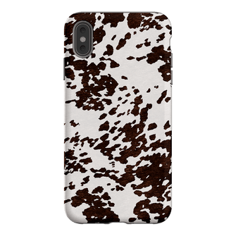 Cowhide Charm Printed Phone Cases iPhone XS Max / Armoured by The Dairy - The Dairy