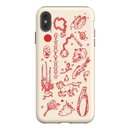 Dreamcore Cream Printed Phone Cases iPhone XS Max / Armoured by Easty Beasty - The Dairy