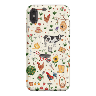 Farm Stay Printed Phone Cases iPhone XS Max / Armoured by BG. Studio - The Dairy