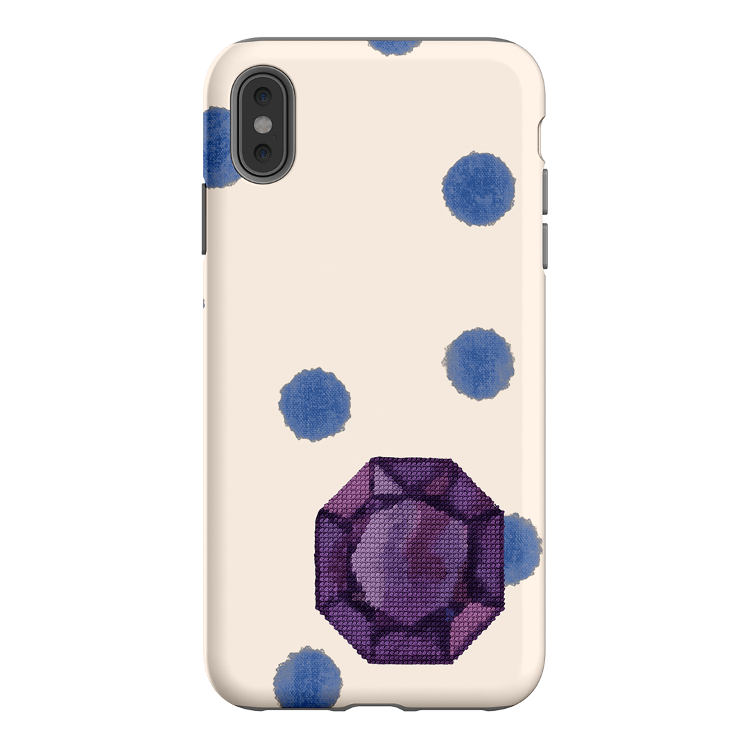 February Amethyst Printed Phone Cases iPhone XS Max / Armoured by Joiana - The Dairy