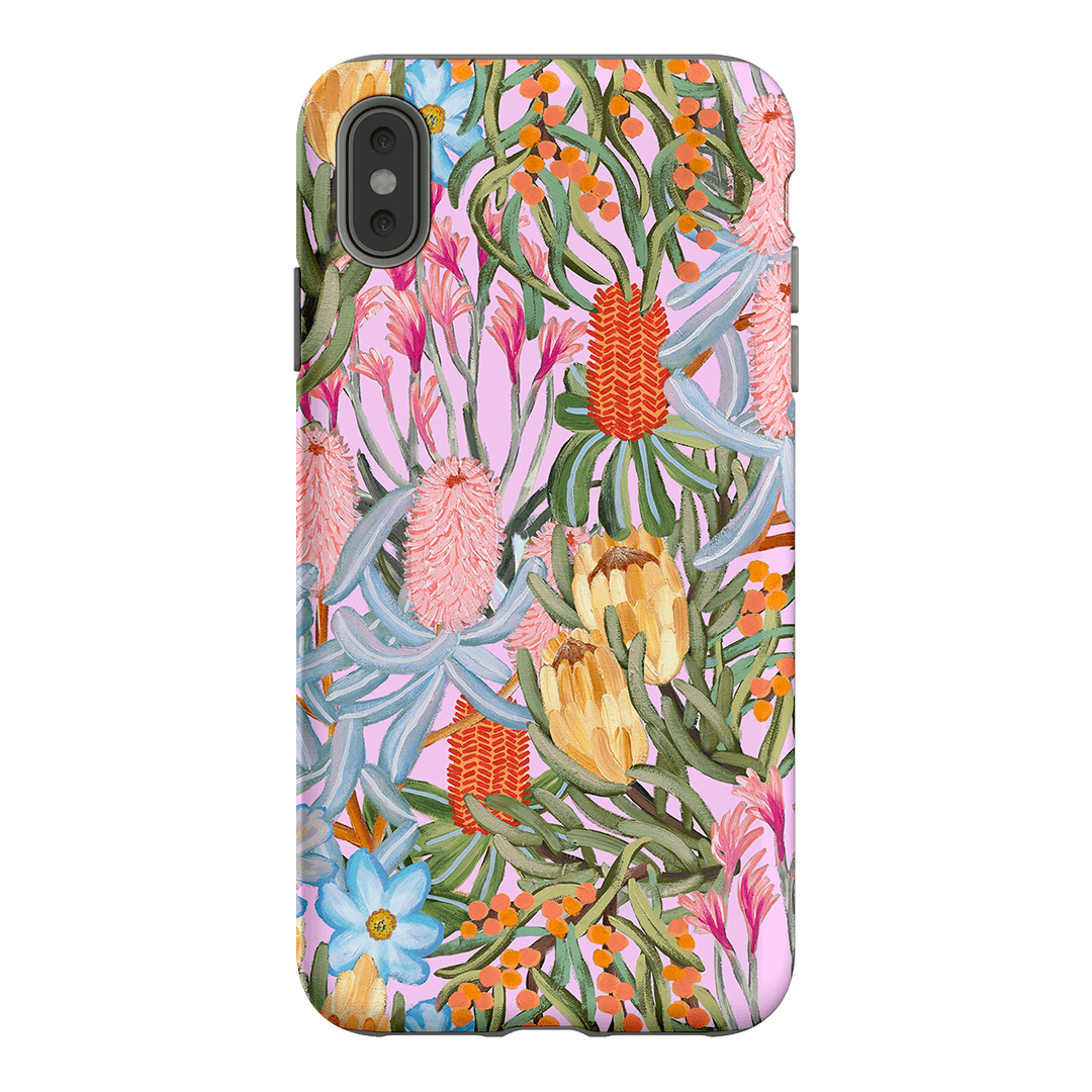 Floral Sorbet Printed Phone Cases iPhone XS Max / Armoured by Amy Gibbs - The Dairy