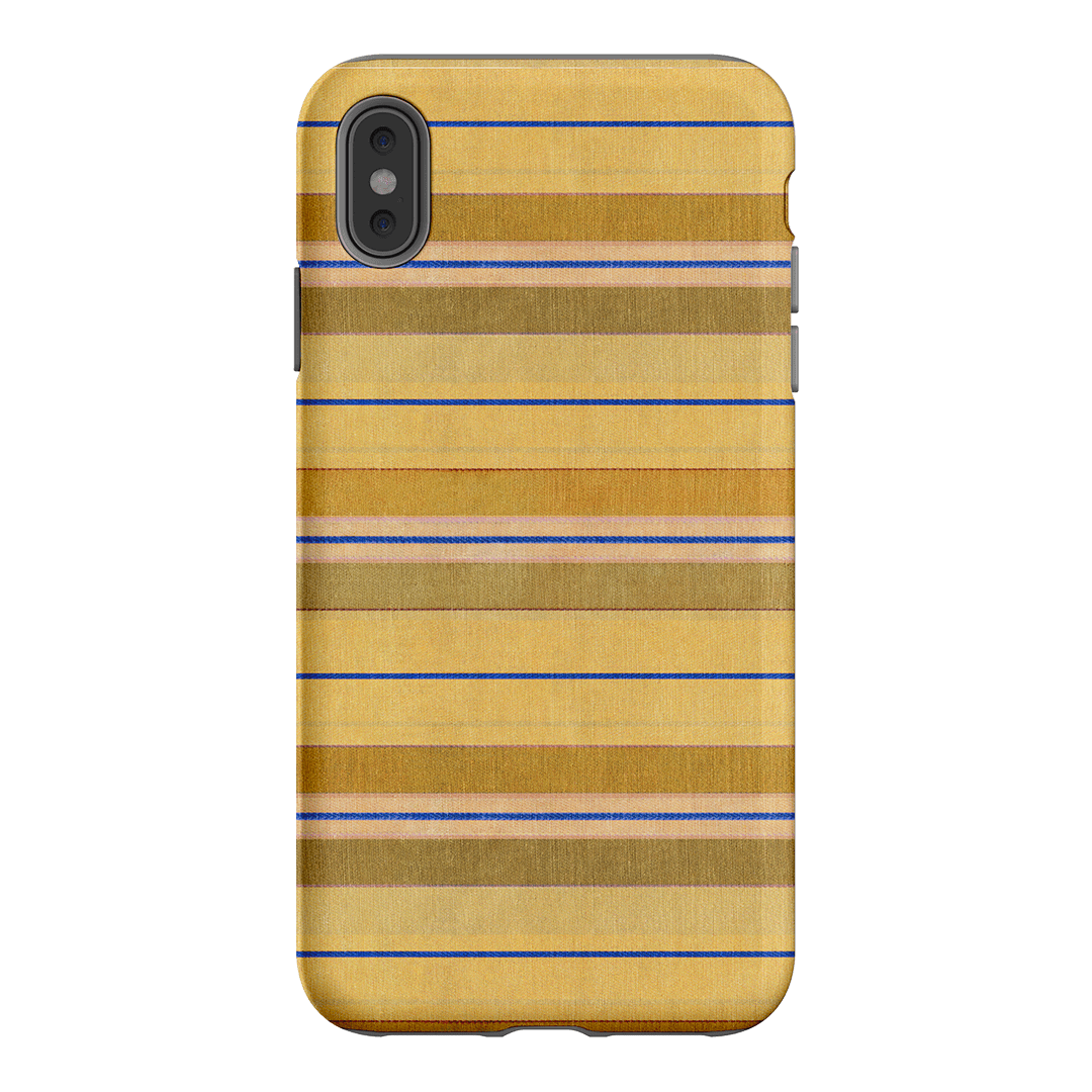Golden Stripe Printed Phone Cases iPhone XS Max / Armoured by Fenton & Fenton - The Dairy
