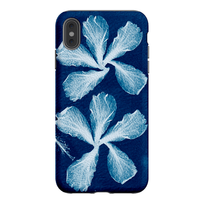 Hibiscus Cyanotype Printed Phone Cases iPhone XS Max / Armoured by Sally Hungerford - The Dairy