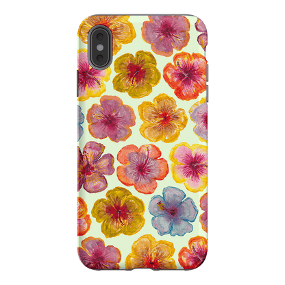 Hibiscus Holiday Sorbet Printed Phone Cases iPhone XS Max / Armoured by BG. Studio - The Dairy