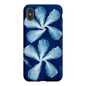 Hibiscus Cyanotype Printed Phone Cases iPhone XS Max / Armoured by Sally Hungerford - The Dairy