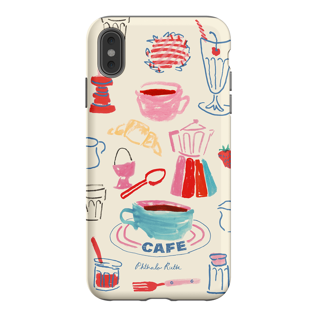 Home Cafe Printed Phone Cases iPhone XS Max / Armoured by Phthalo Ruth - The Dairy