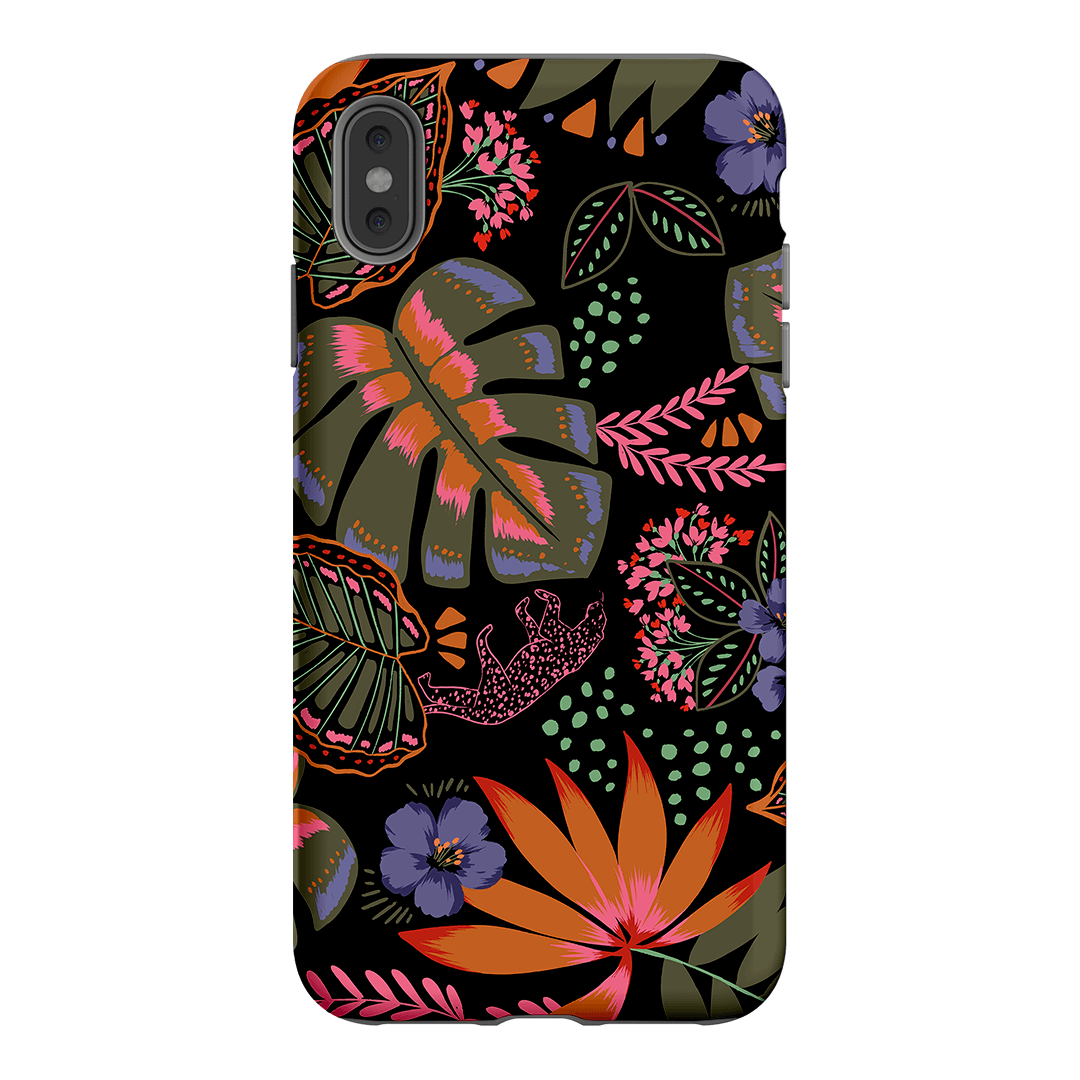 Jungle Leopard Printed Phone Cases iPhone XS Max / Armoured by Charlie Taylor - The Dairy