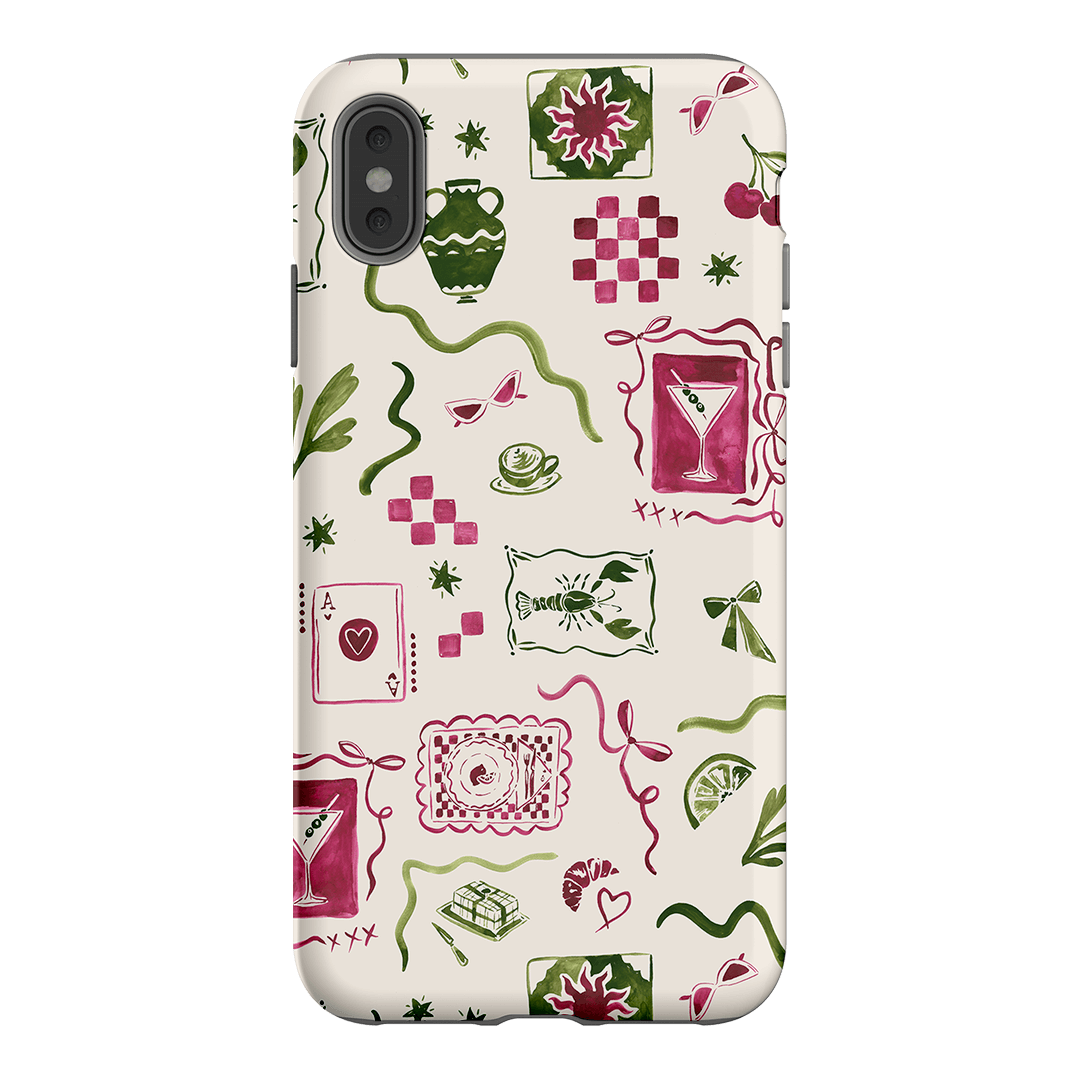 Martini Gal Printed Phone Cases iPhone XS Max / Armoured by Charlie Taylor - The Dairy