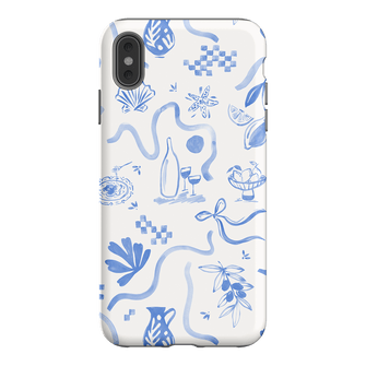 Mediterranean Wave Printed Phone Cases iPhone XS Max / Armoured by Charlie Taylor - The Dairy