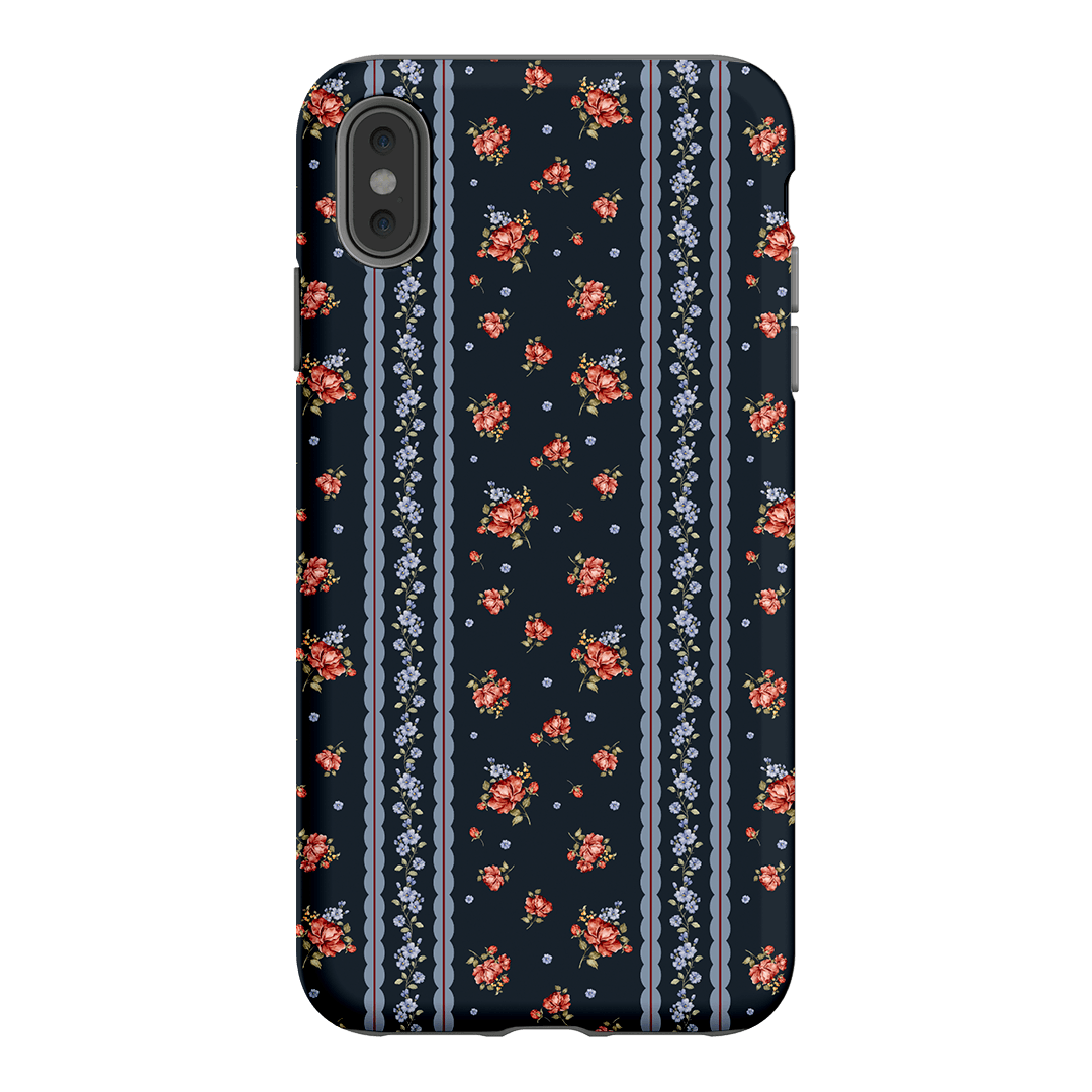 Midnight Stripe Printed Phone Cases iPhone XS Max / Armoured by Kasiags Art - The Dairy