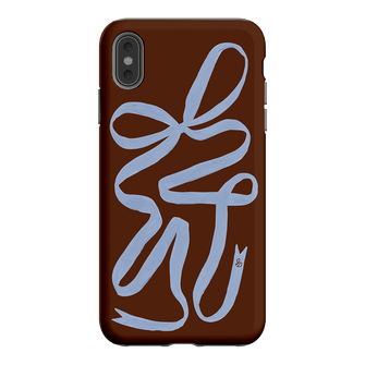 Mocha Ribbon Printed Phone Cases iPhone XS Max / Armoured by Jasmine Dowling - The Dairy