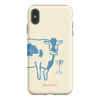 Mootini Blue Printed Phone Cases by Phthalo Ruth - The Dairy