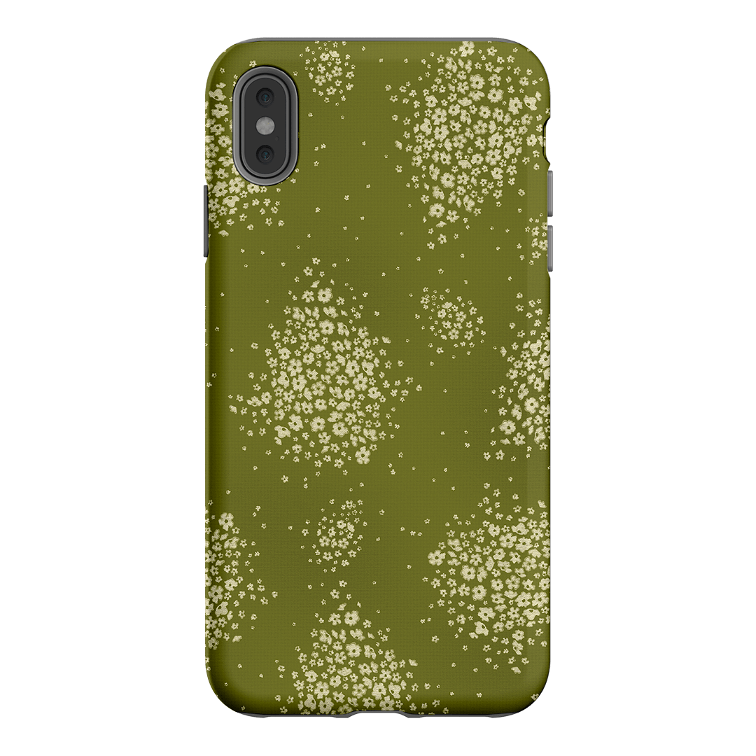 Olive Bloom Printed Phone Cases iPhone XS Max / Armoured by Veronica Tucker - The Dairy