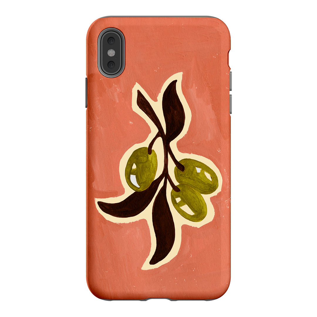 Olives Printed Phone Cases iPhone XS Max / Armoured by Studio Bon - The Dairy