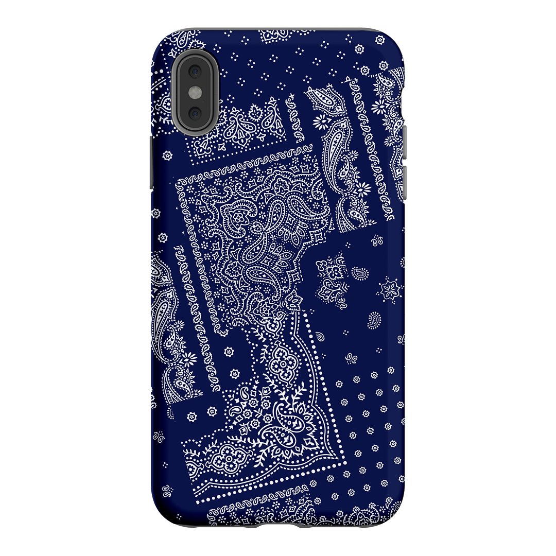 Paisley Indigo Printed Phone Cases iPhone XS Max / Armoured by The Dairy - The Dairy
