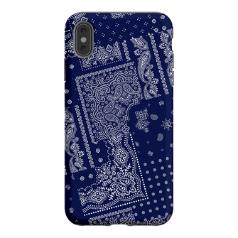 Paisley Indigo Printed Phone Cases iPhone XS Max / Armoured by The Dairy - The Dairy