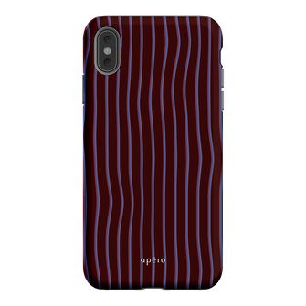 Panama Burgundy Printed Phone Cases iPhone XS Max / Armoured by Apero - The Dairy