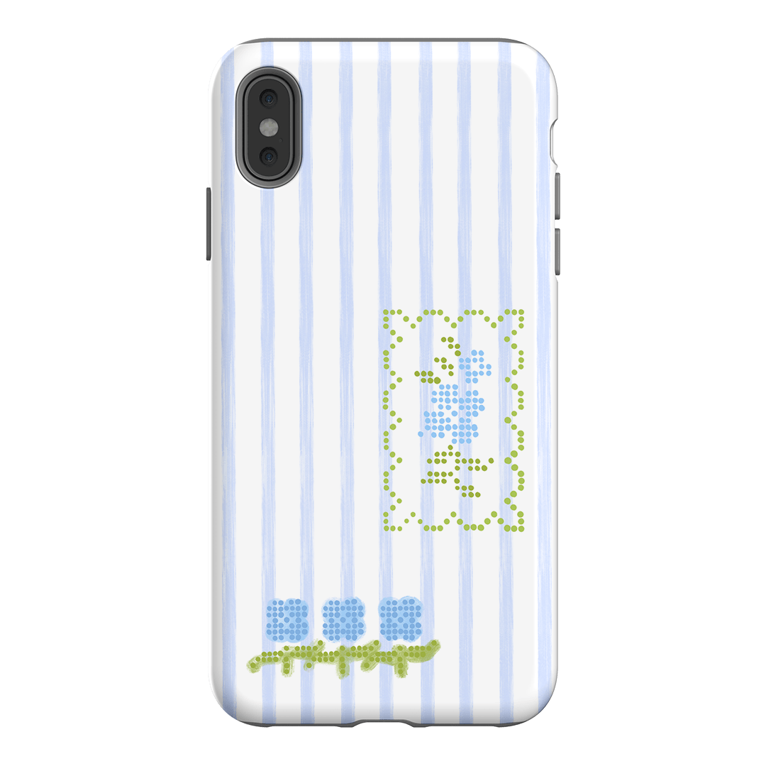 Patchwork Blue Printed Phone Cases iPhone XS Max / Armoured by Kayla Carr - The Dairy