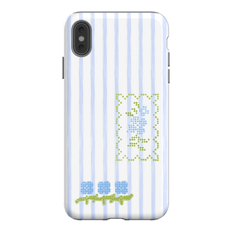 Patchwork Blue Printed Phone Cases iPhone XS Max / Armoured by Kayla Carr - The Dairy