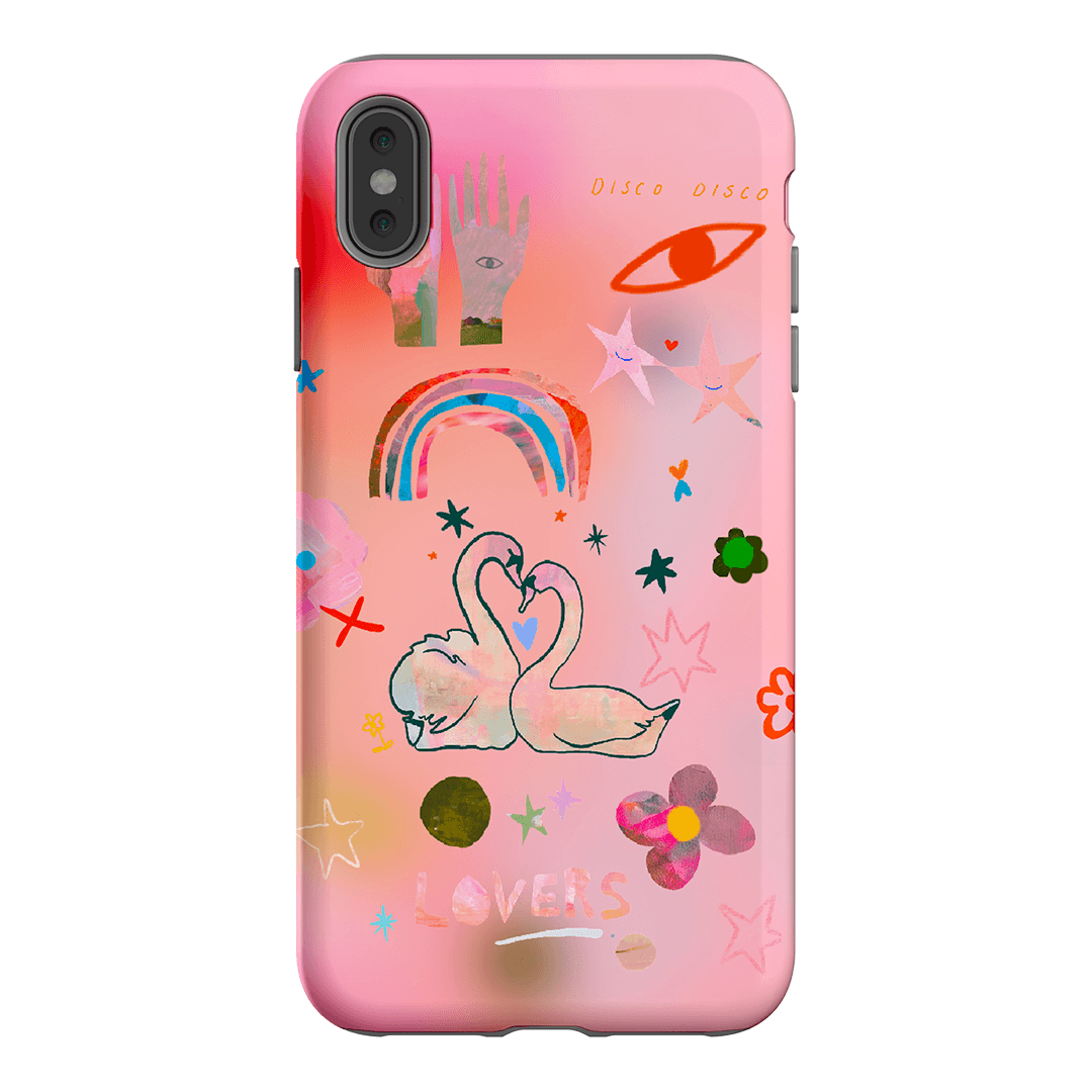 Pink Swan Printed Phone Cases iPhone XS Max / Armoured by Kate Eliza - The Dairy