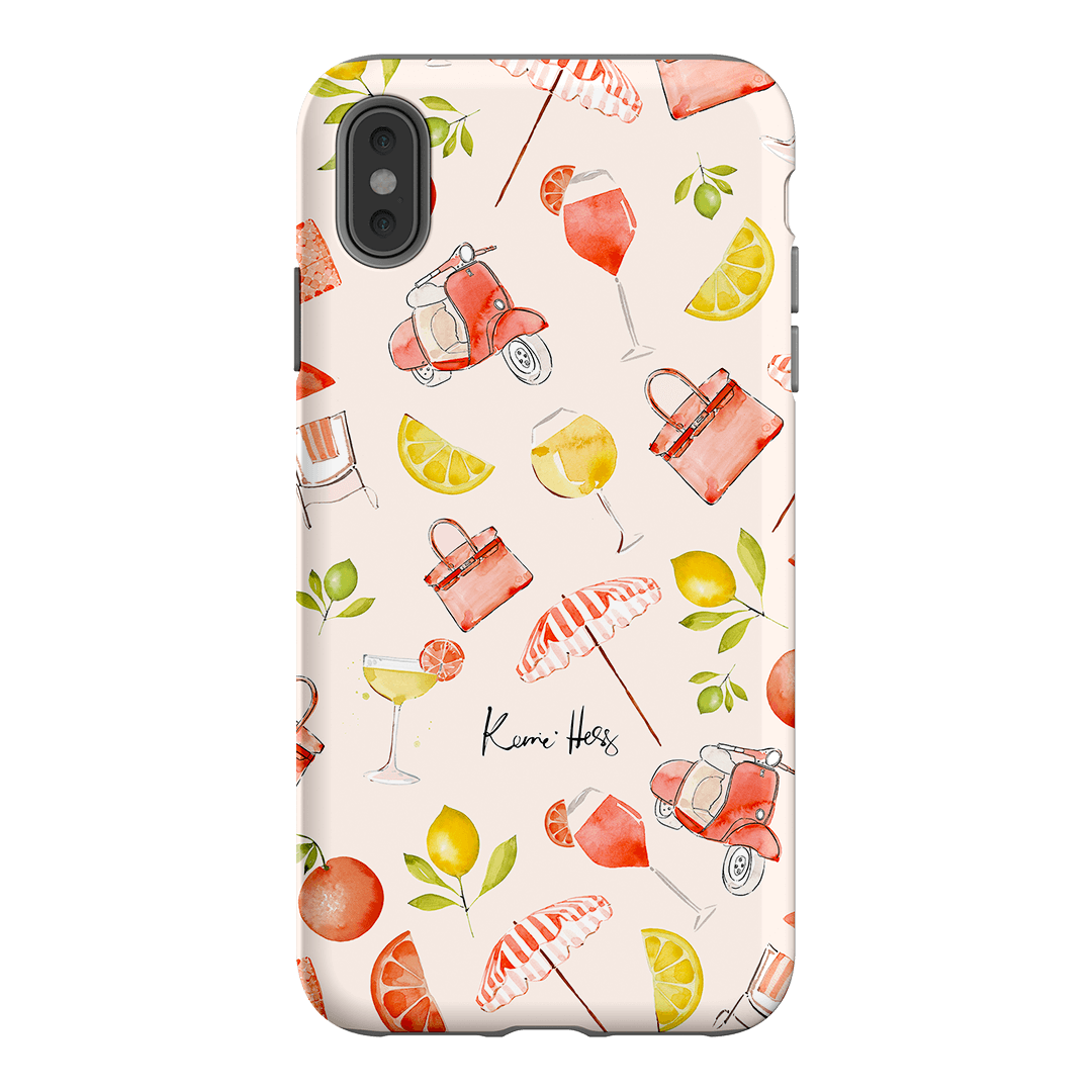 Positano Printed Phone Cases iPhone XS Max / Armoured by Kerrie Hess - The Dairy