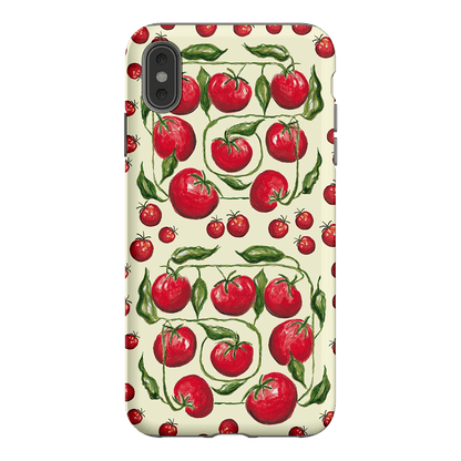 Red Tomatoes Printed Phone Cases iPhone XS Max / Armoured by BG. Studio - The Dairy