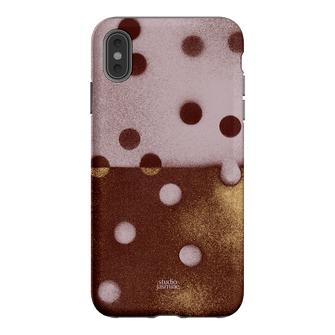 Rust Polka Dot Printed Phone Cases iPhone XS Max / Armoured by Jasmine Dowling - The Dairy
