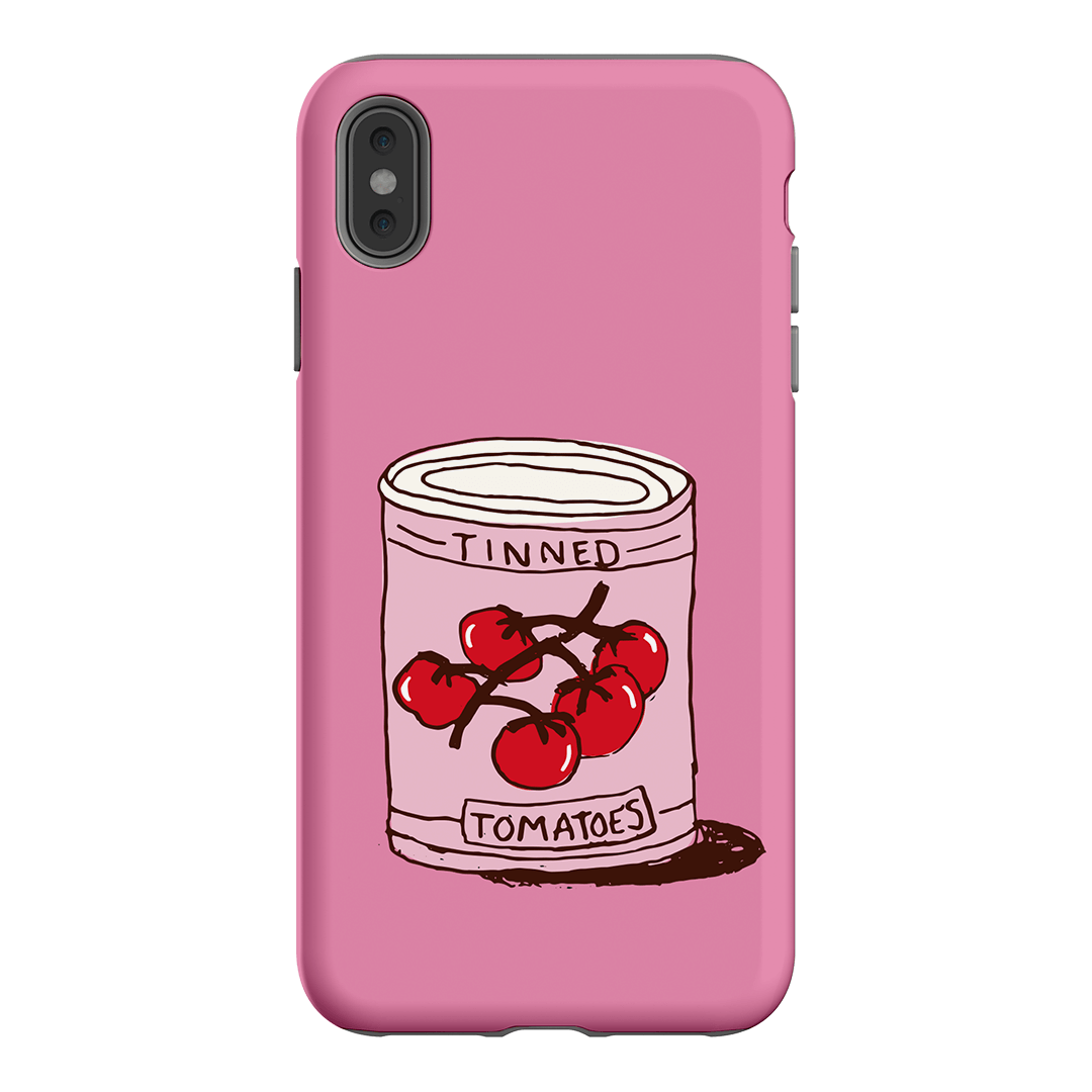 Saucy Pink Printed Phone Cases iPhone XS Max / Armoured by The Dairy - The Dairy