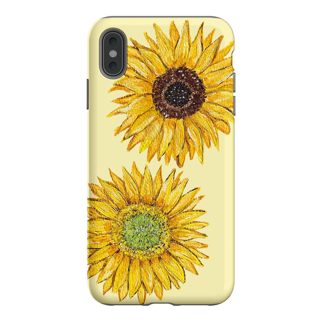Sunflower Yellow Printed Phone Cases iPhone XS Max / Armoured by BG. Studio - The Dairy