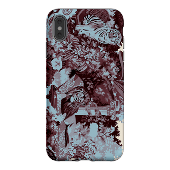 Tippi Blue Printed Phone Cases iPhone XS Max / Armoured by Desmond & Dempsey - The Dairy