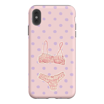 Vintage Gingham Printed Phone Cases iPhone XS Max / Armoured by Kayla Carr - The Dairy