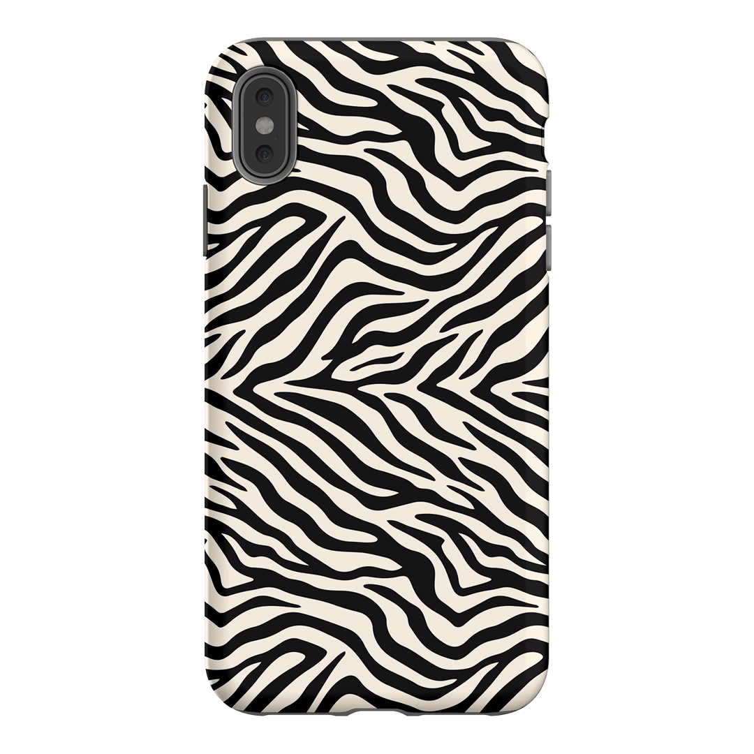 Zebra Ink Printed Phone Cases iPhone XS Max / Armoured by The Dairy - The Dairy