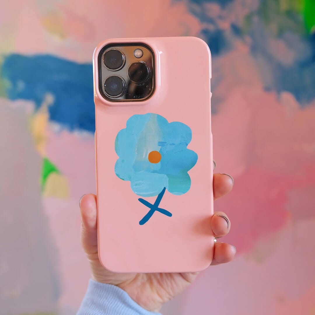 Good Day Peach Printed Phone Cases by Kate Eliza - The Dairy