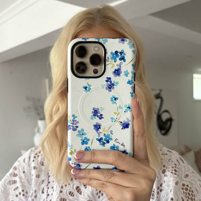 Forget Me Not Printed Phone Cases iPhone 17 / Armoured by Kerrie Hess - The Dairy