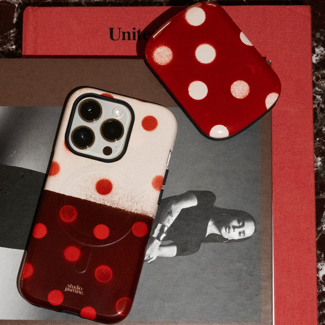 Ladybug Polka Dot ChargePod MagSafe Power Bank ChargerPod by Jasmine Dowling - The Dairy
