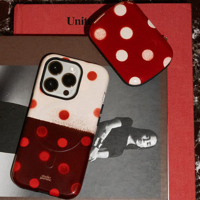 Ladybug Polka Dot ChargePod MagSafe Power Bank ChargerPod Power Bank + Shell by Jasmine Dowling - The Dairy