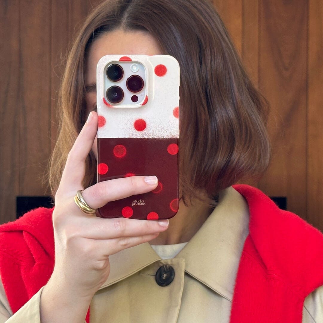 Ladybug Polka Dot Printed Phone Cases by Jasmine Dowling - The Dairy