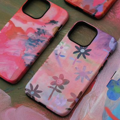 Lazy Daisy Printed Phone Cases iPhone 16 / Armoured by Kate Eliza - The Dairy