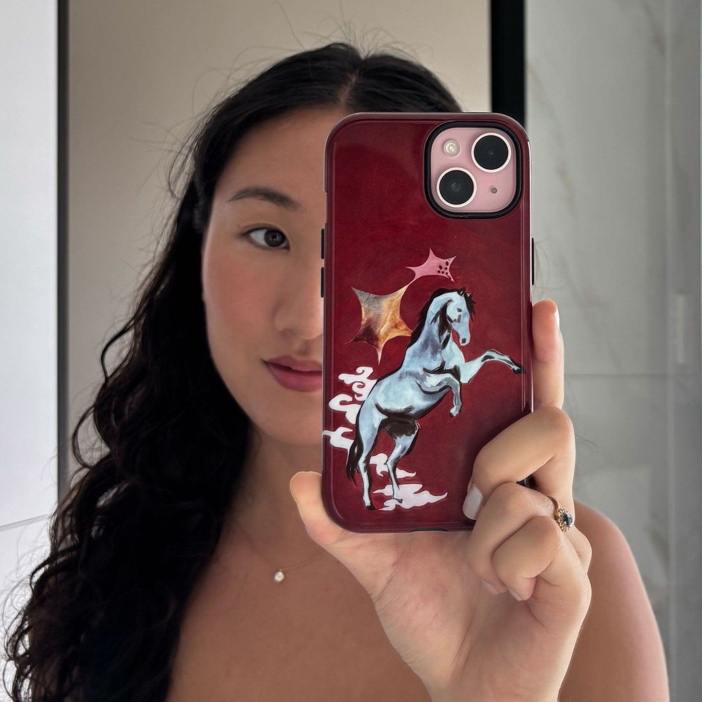 Year Of The Horse Printed Phone Cases by Lisa Hu - The Dairy