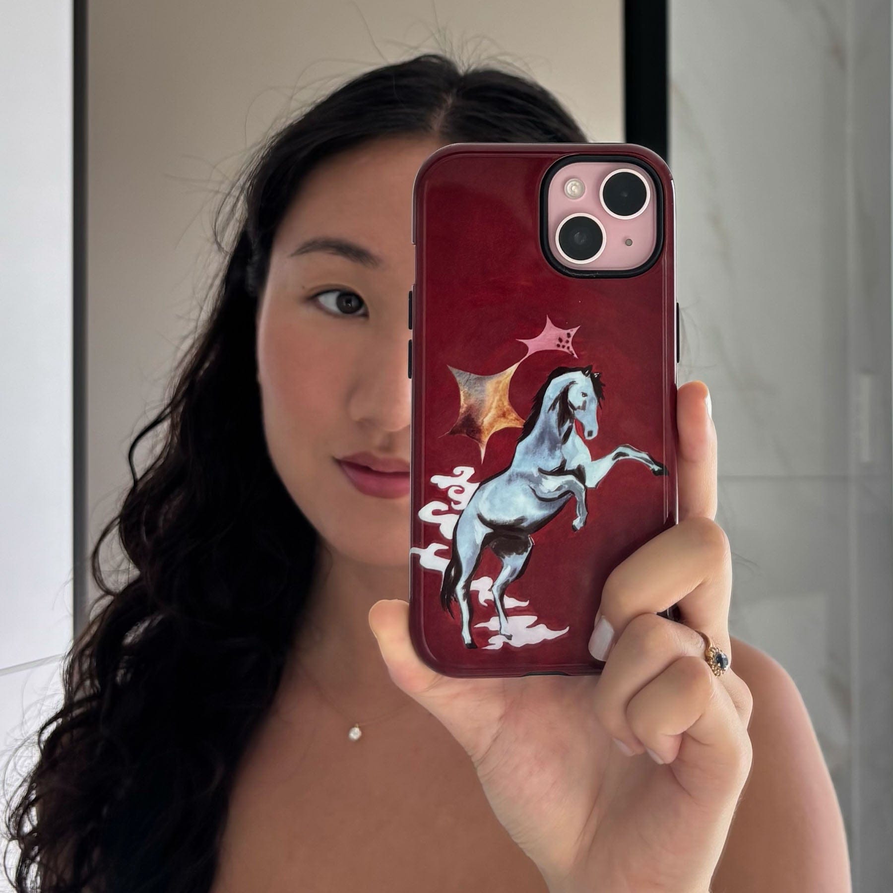 Year Of The Horse Printed Phone Cases by Lisa Hu - The Dairy