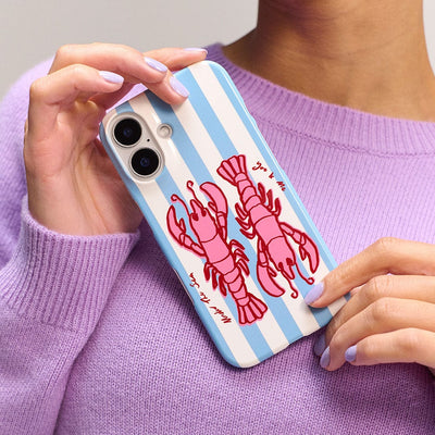 Lobster for Life Printed Phone Cases iPhone 16 / Armoured by The Dairy - The Dairy