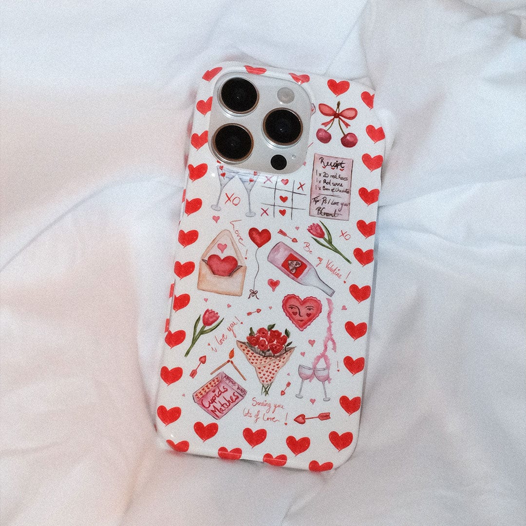 Love Note Printed Phone Cases by BG. Studio - The Dairy
