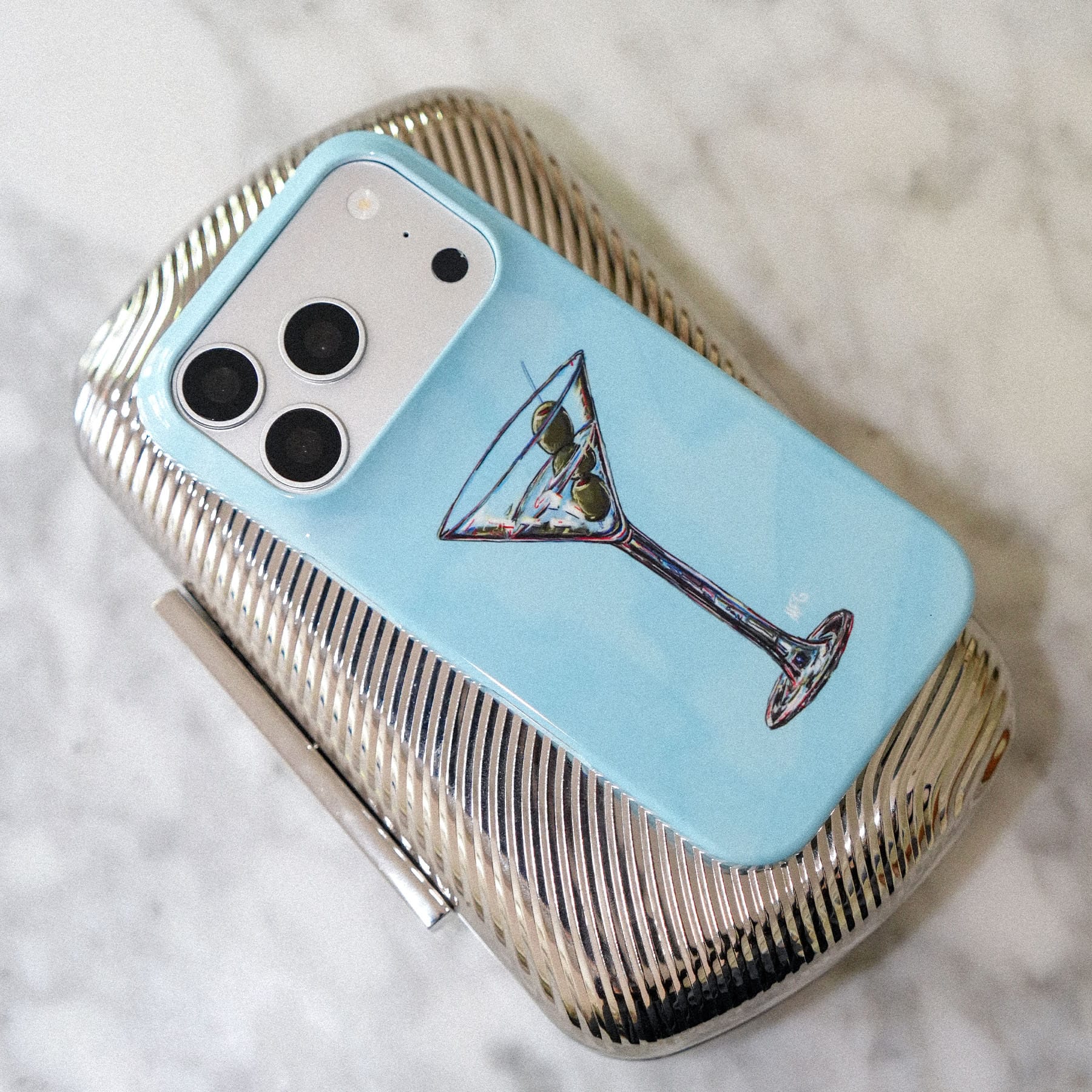 Lil Martini Printed Phone Cases by Margarbs Art - The Dairy
